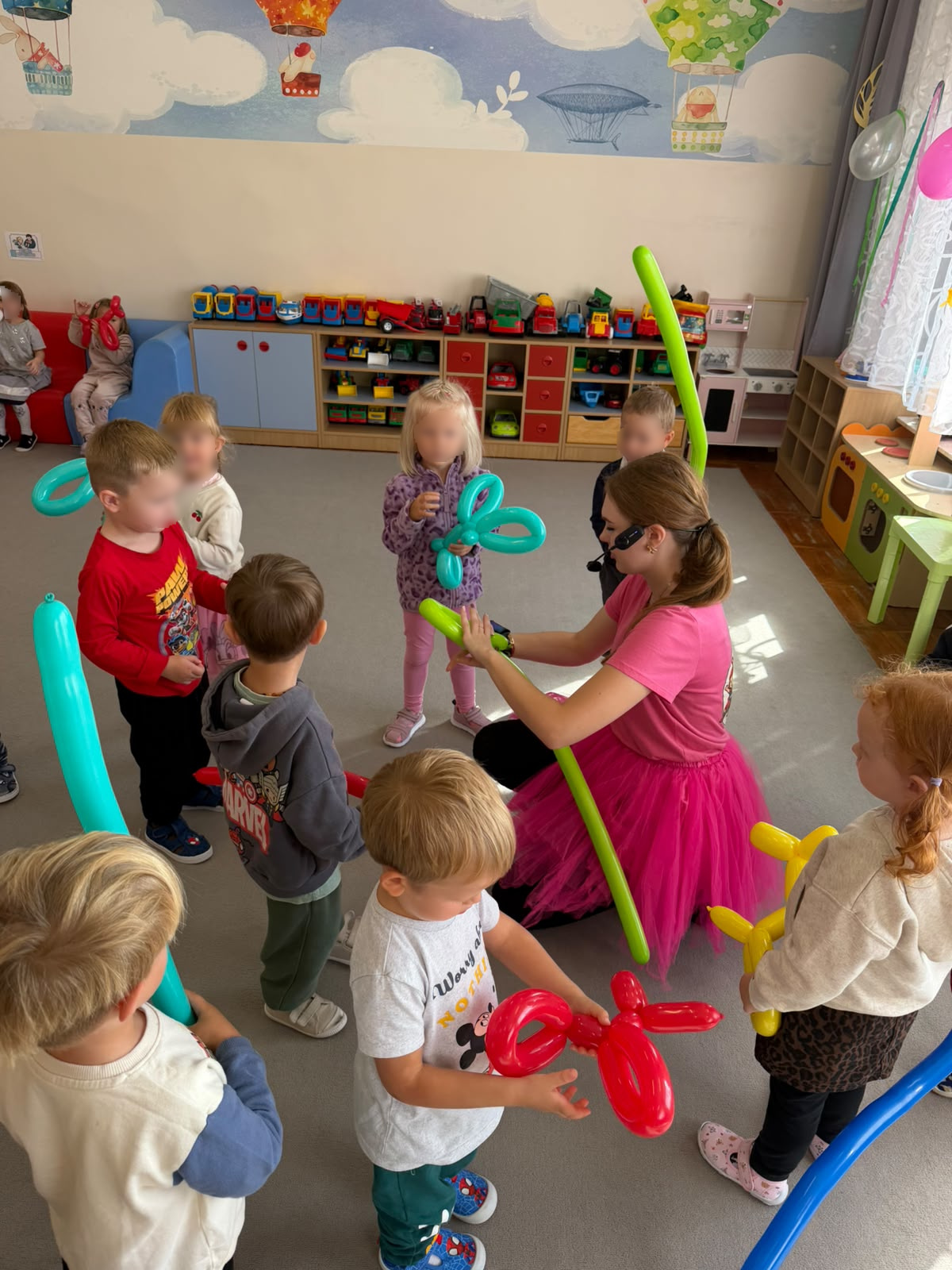 Modelowanie baloników dla dzieci